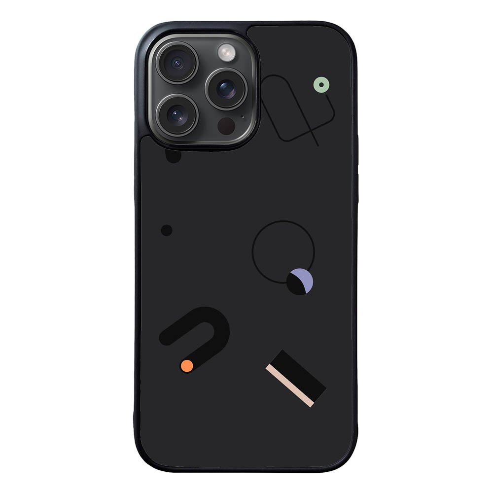 Doodle Dark FLX0470 iPhone 15 Pro Max Case