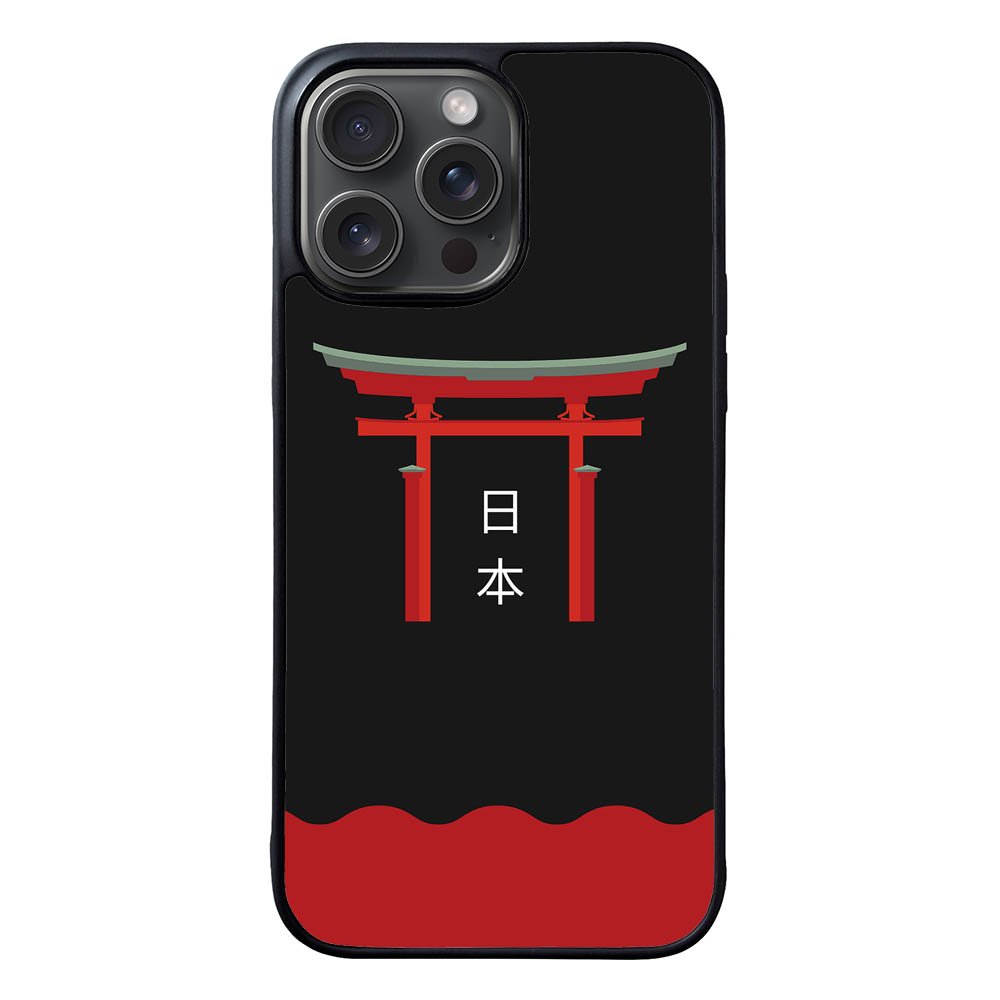 japanese red FLX0494 iPhone 15 Pro Max Case