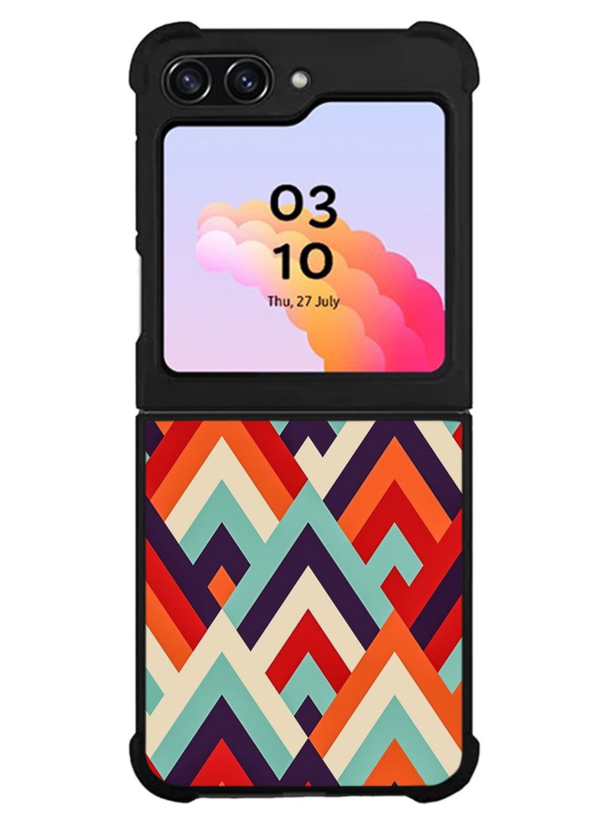 Pattern Geometric Samsung Galaxy Z Flip 5 5G 2023 Case OV10998