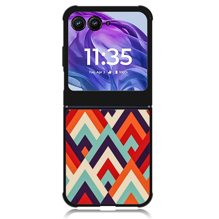 Pattern Geometric Motorola Moto Razr Plus 2024 , Moto Razr+ 2024 Case OV10998