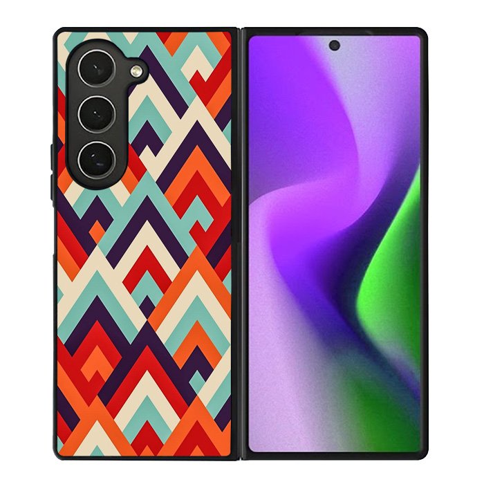 Pattern Geometric Samsung Galaxy Z Fold 6 5G 2024 Case OV10998