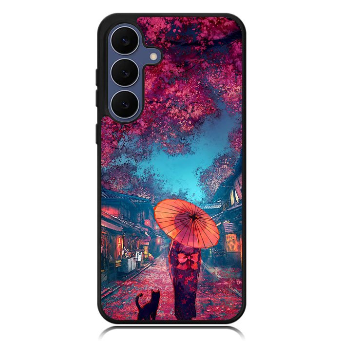 Japanese Street Samsung Galaxy S25 FE Case OV11120