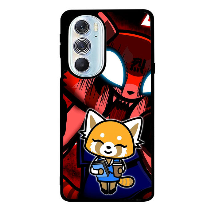 aggretsuko cartoon Motorola Moto Edge 2022 Case