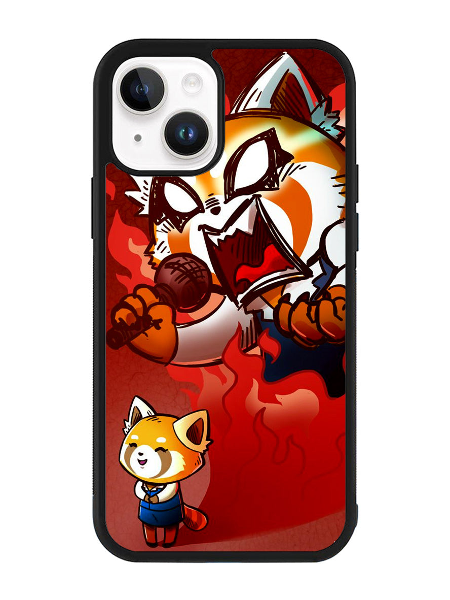 aggretsuko cartoon iPhone 14 Plus Case QC10895