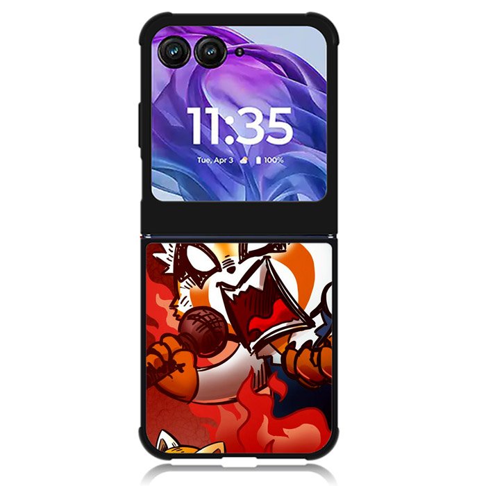 aggretsuko cartoon Motorola Moto Razr Plus 2024 , Moto Razr+ 2024 Case OV10895