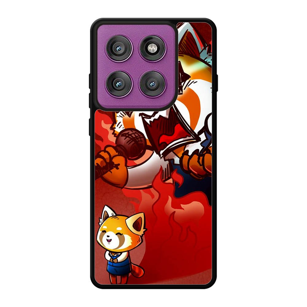 aggretsuko cartoon Motorola Moto Edge 60 Pro Case QC10895
