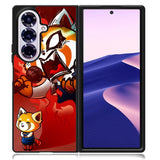 aggretsuko cartoon Samsung Galaxy Z Fold 7 Case OV10895