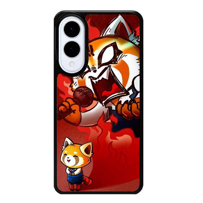 aggretsuko cartoon Samsung Galaxy S25 Edge 5G Case OV10895