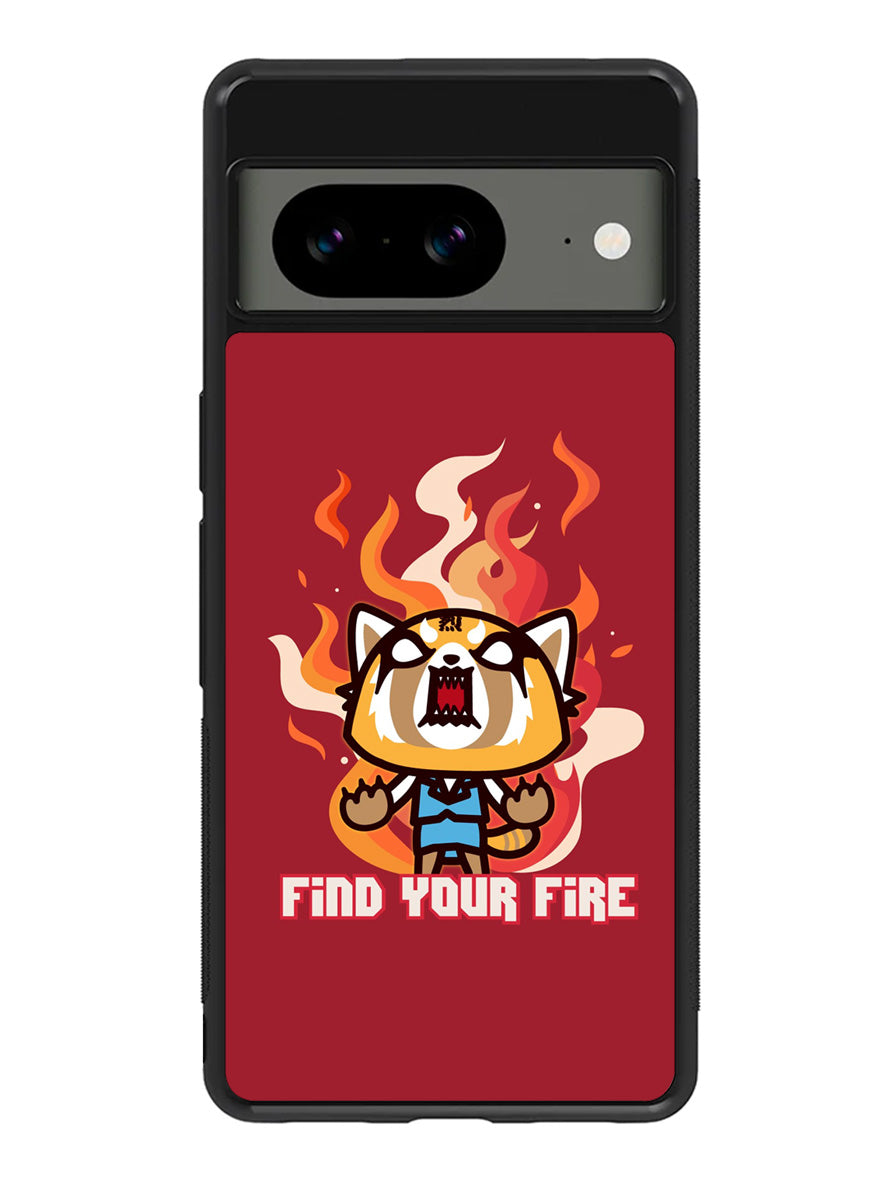 aggretsuko cartoon Google Pixel 8 Case QC10896