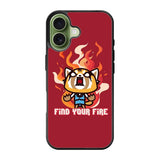 aggretsuko cartoon iPhone 17 Case OV10896