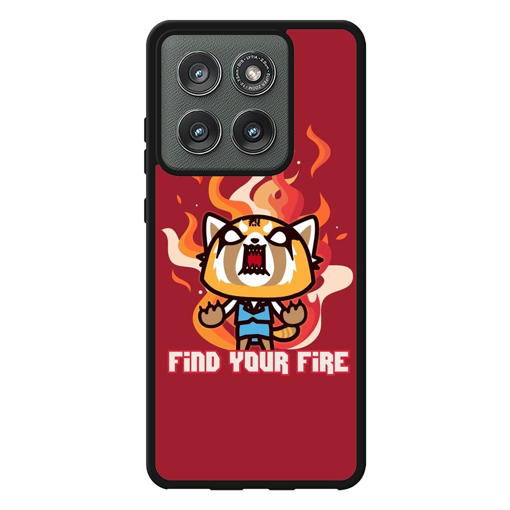 aggretsuko cartoon Motorola Moto Edge 2025 Case OV10896