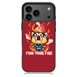 aggretsuko cartoon iPhone 17 Pro Case RC10896