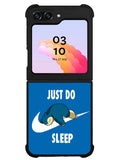 Snorlax Drooling In Sleep Samsung Galaxy Z Flip 5 5G 2023 Case OV10428