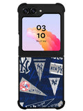 New York Yankees Vintage Samsung Galaxy Z Flip 5 5G 2023 Case OV10514