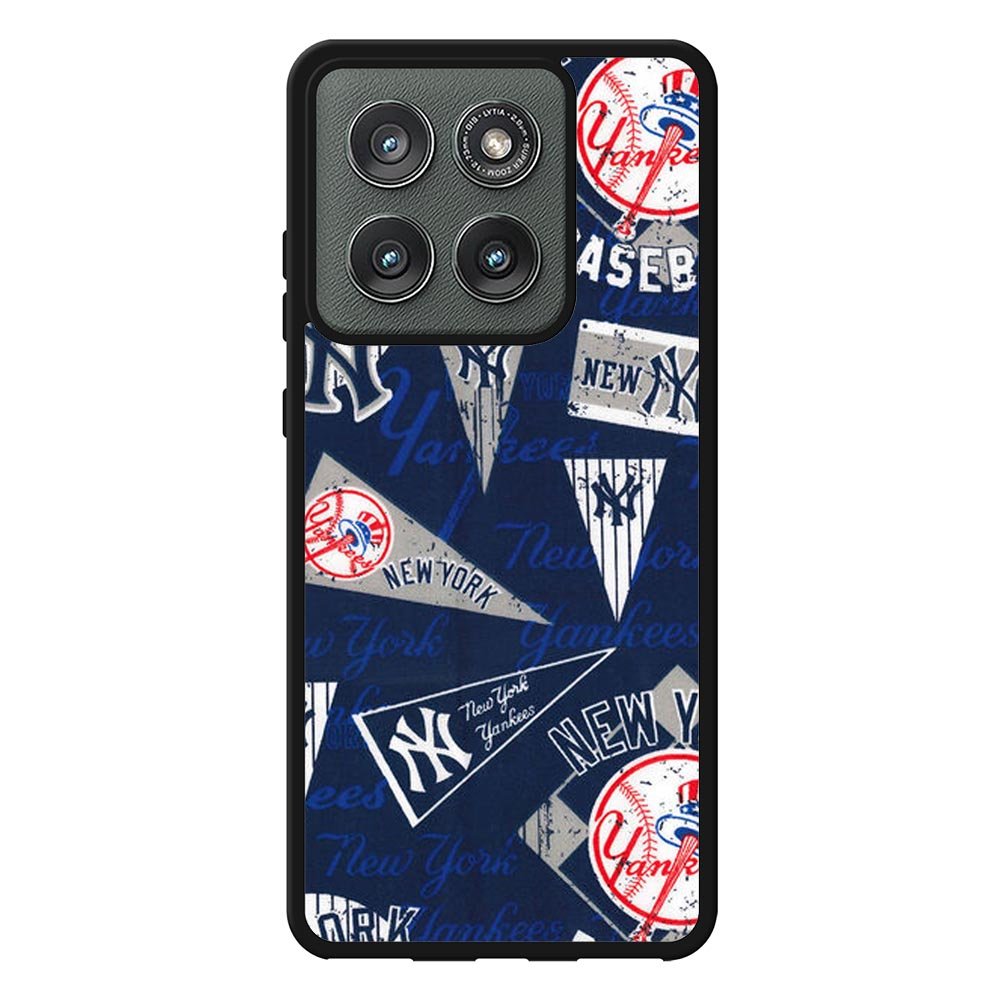 New York Yankees Vintage Motorola Moto Edge 2025 Case QC10514