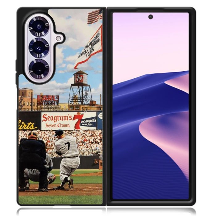 New York Yankees Vintage Samsung Galaxy Z Fold 7 Case OV10515