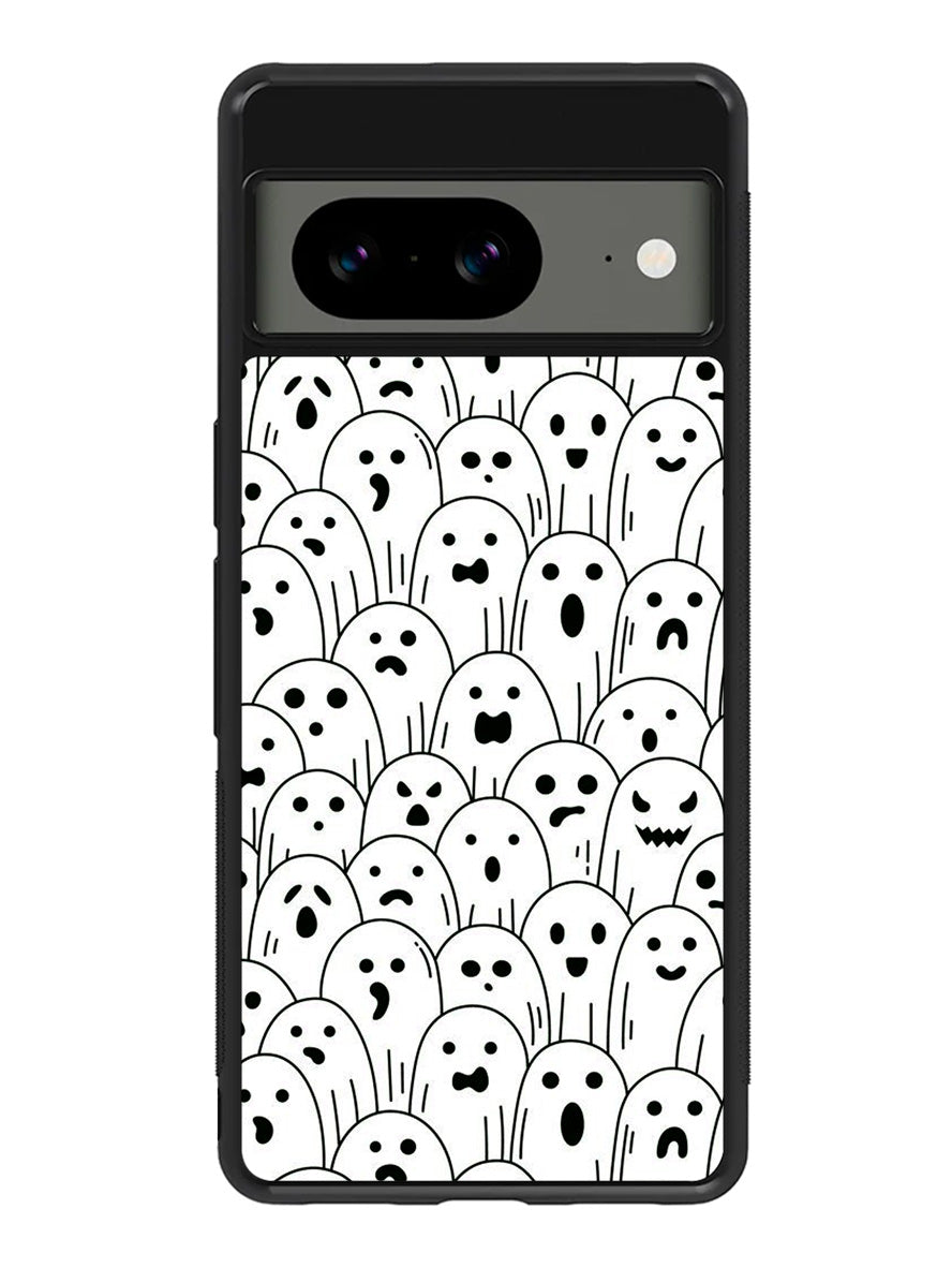 Ghost Pattern Google Pixel 8A Case QC10580