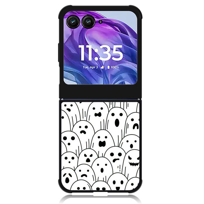 Ghost Pattern Motorola Moto Razr Plus 2024 , Moto Razr+ 2024 Case OV10580