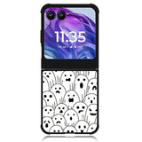 Ghost Pattern Motorola Moto Razr Plus 2024 , Moto Razr+ 2024 Case OV10580