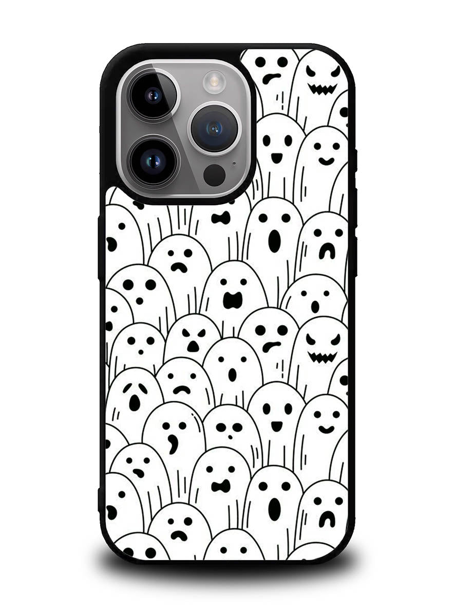 Ghost Pattern iPhone 15 Pro Case OV10580