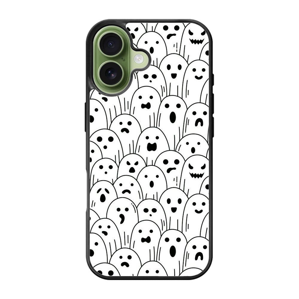 Ghost Pattern iPhone 17 Case QC10580