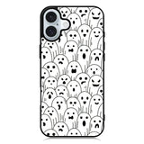 Ghost Pattern iPhone 16 Case QC10580