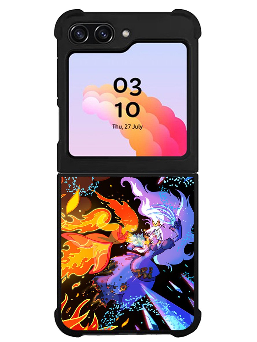 Adventure Time Ice King VS Flame Princess Samsung Galaxy Z Flip 5 5G 2023 Case OV10629