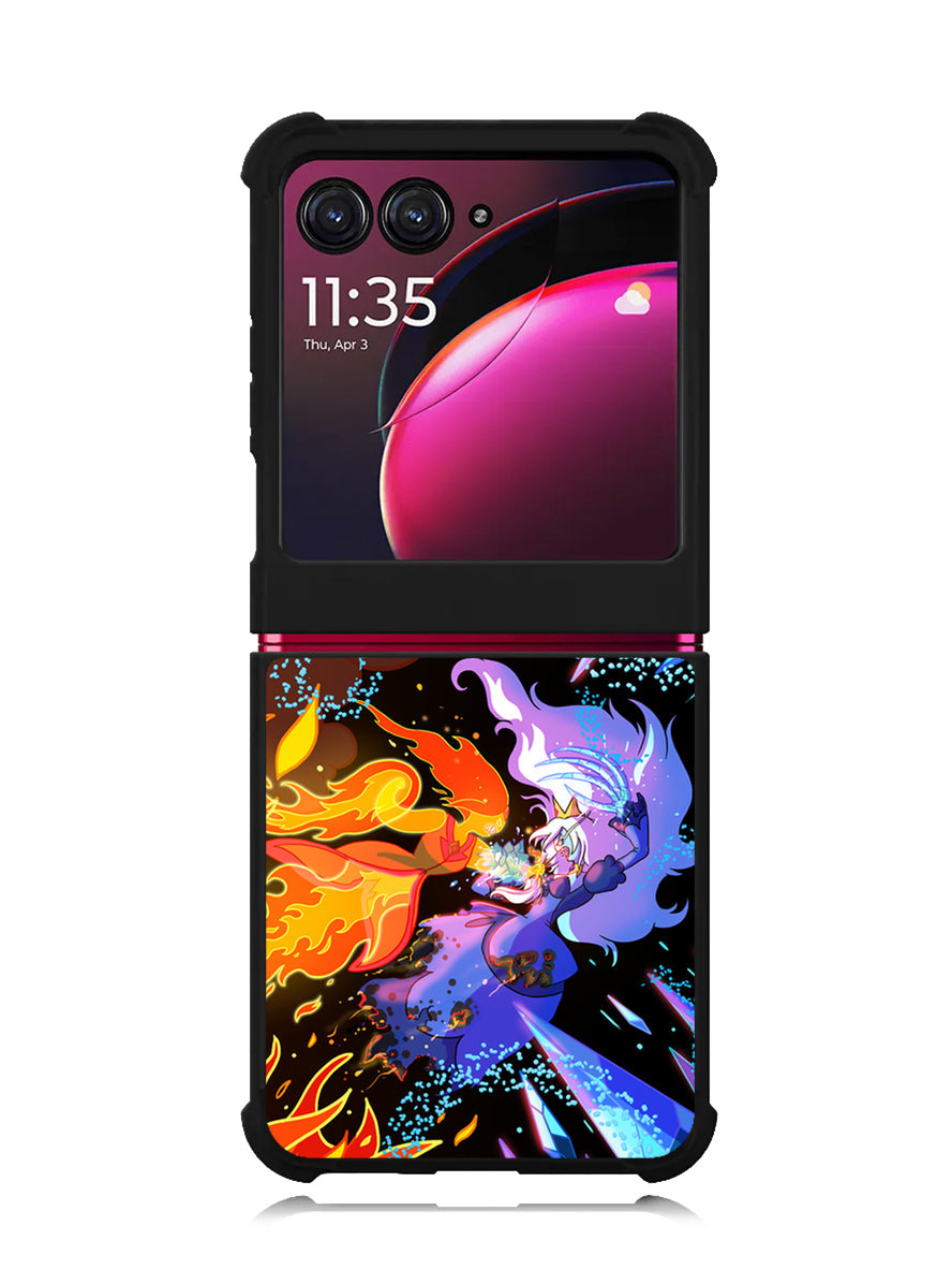 Adventure Time Ice King VS Flame Princess Motorola Moto Razr Plus 2023 , Moto Razr+ 2023 Case OV10629