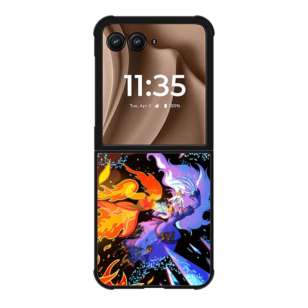 Adventure Time Ice King VS Flame Princess Motorola Moto RAZR Plus 2025 Case OV10629