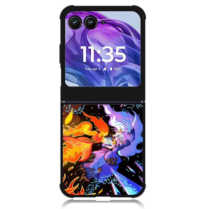 Adventure Time Ice King VS Flame Princess Motorola Moto Razr Plus 2024 , Moto Razr+ 2024 Case OV10629