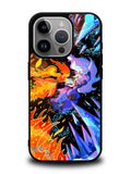 Adventure Time Ice King VS Flame Princess iPhone 16 Pro Case OV10629