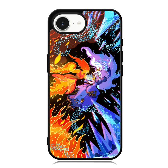 Adventure Time Ice King VS Flame Princess iPhone 16e Case OV10629