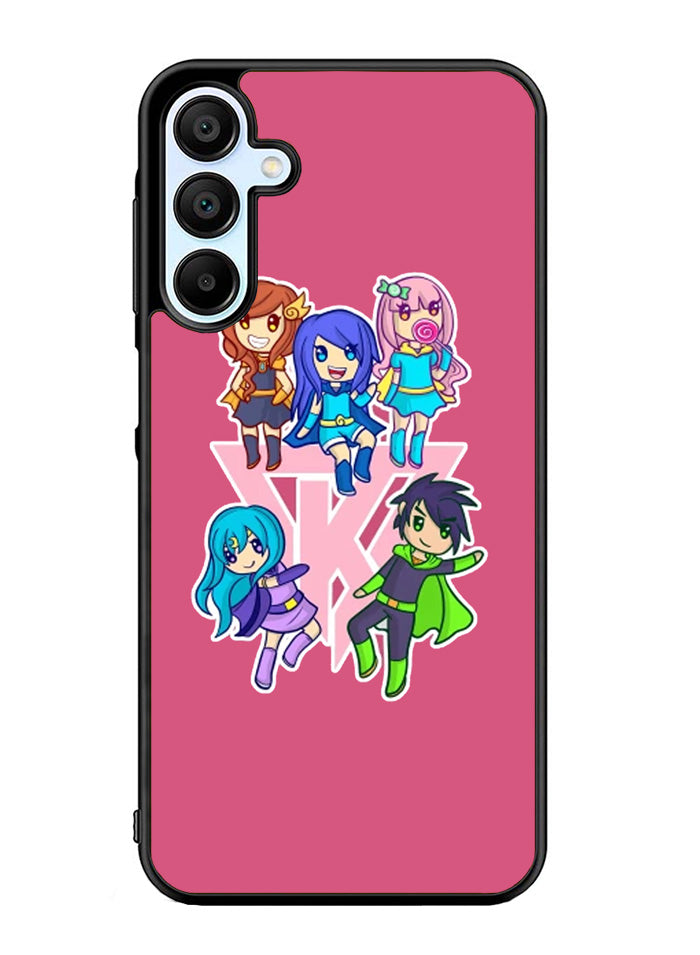 Funneh and the Krew Pink Samsung Galaxy A15 5G Case OV10573
