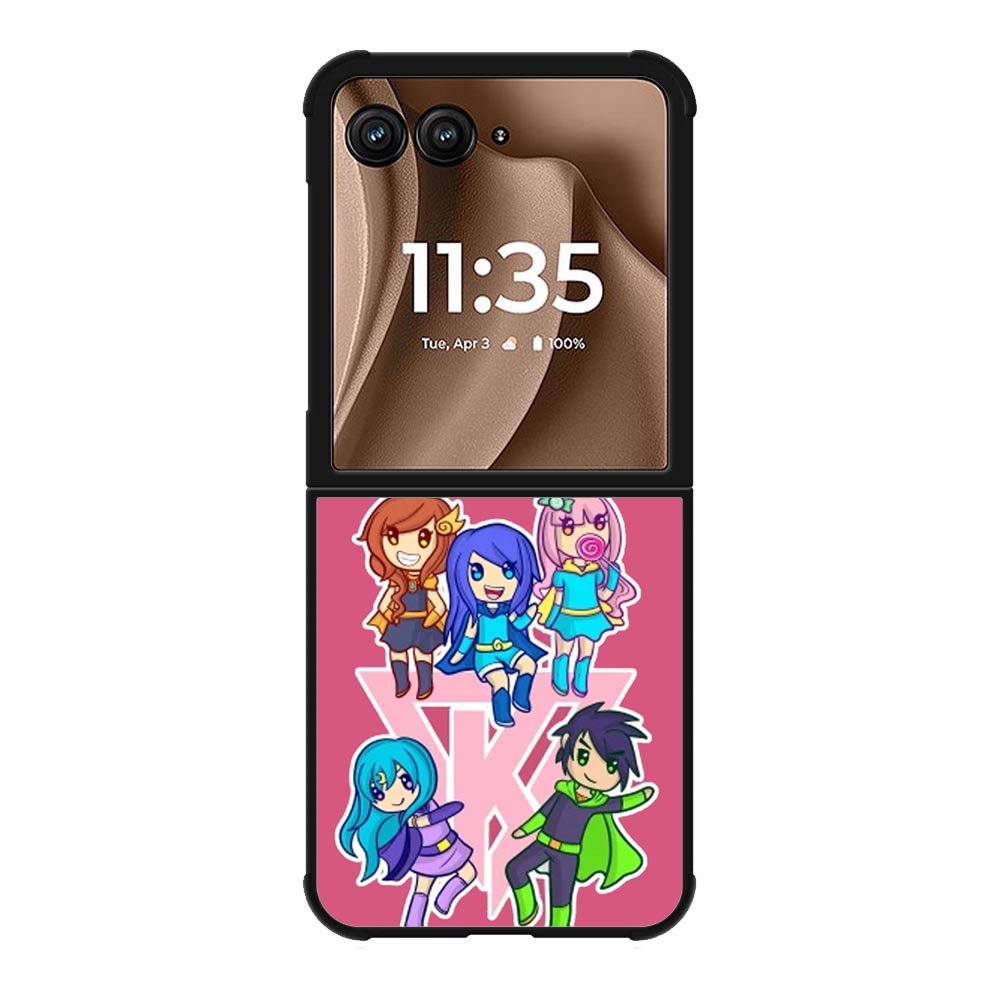 Funneh and the Krew Pink Motorola Moto RAZR Plus 2025 Case OV10573