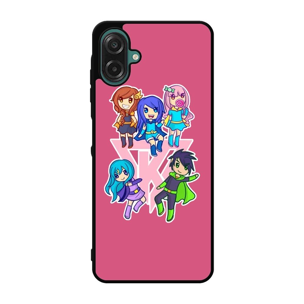 Funneh and the Krew Pink Samsung Galaxy A07 Case QC10573