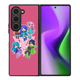 Funneh and the Krew Pink Samsung Galaxy Z Fold 6 5G 2024 Case OV10573