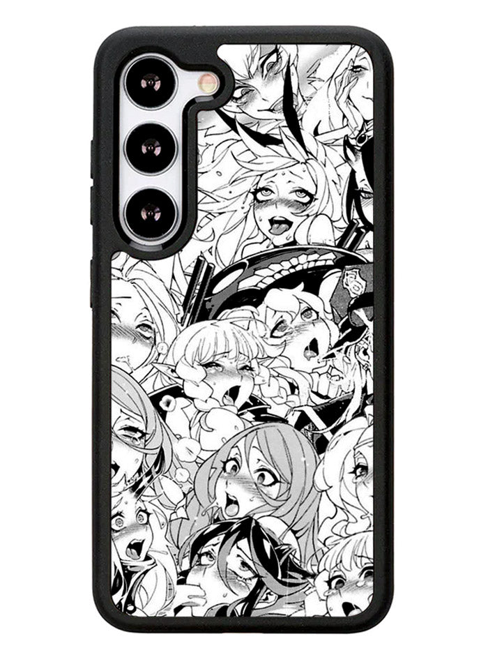Ahegao Faces Samsung Galaxy S23 5G Case