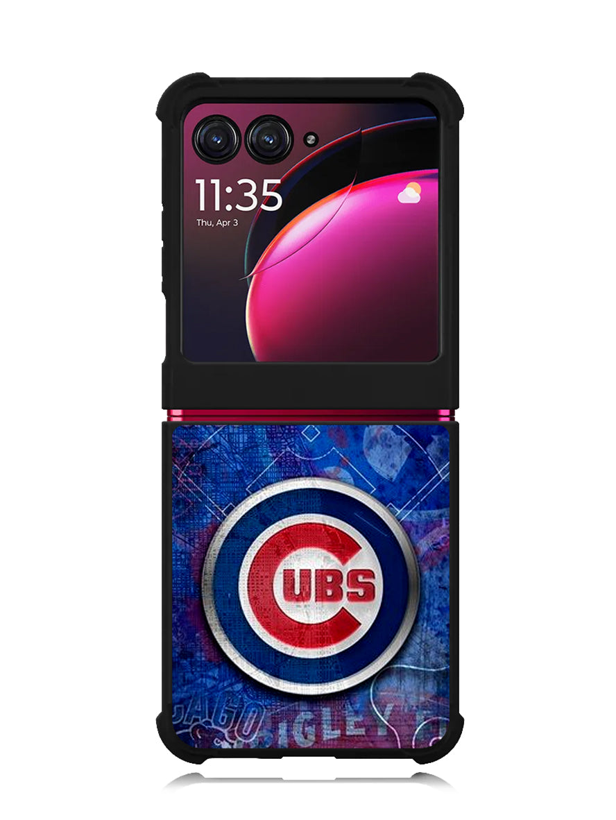 Chicago Cubs Logo 4th Motorola Moto Razr Plus 2023 , Moto Razr+ 2023 Case