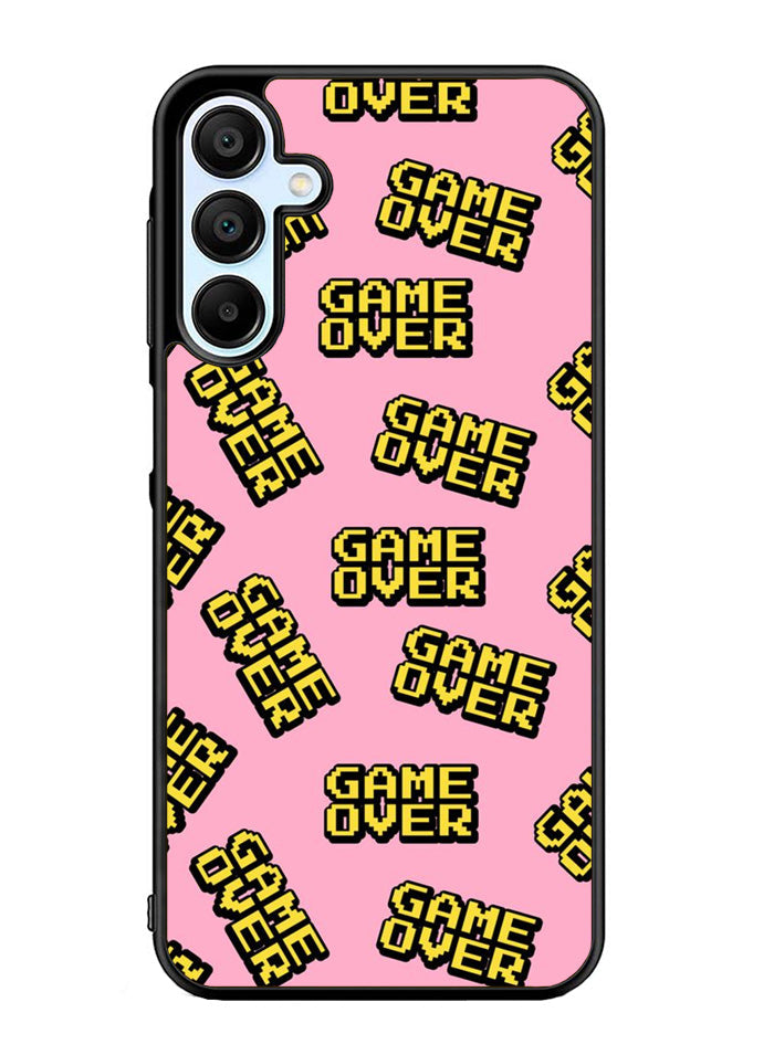 Game Over Pattern Samsung Galaxy A35 5G Case OV10576