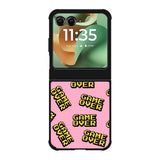 Game Over Pattern Motorola Moto RAZR 2025 Case OV10576