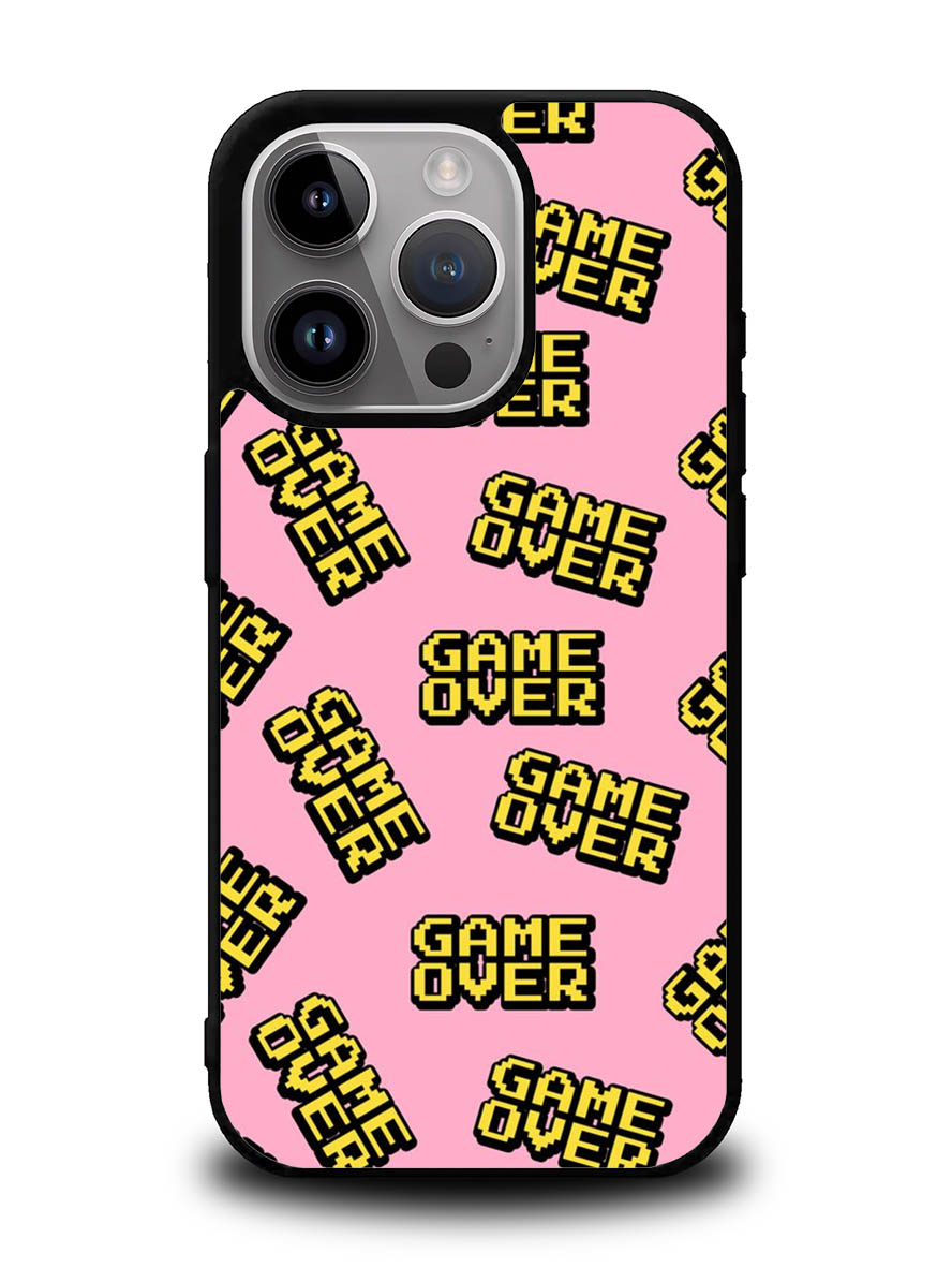 Game Over Pattern iPhone 16 Pro Max Case QC10576