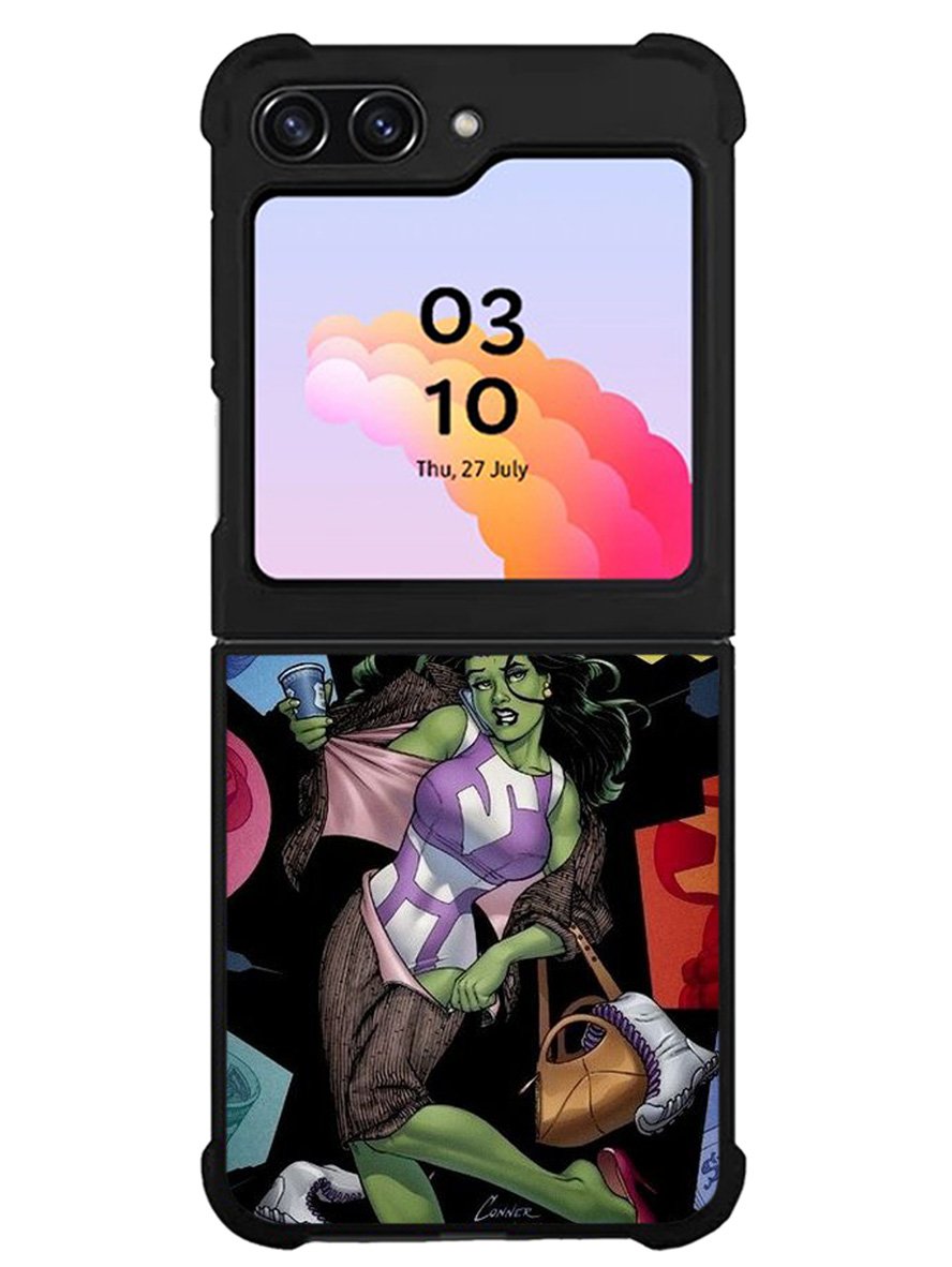 she hulk Samsung Galaxy Z Flip 5 5G 2023 Case OV10323