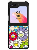 takashi murakami flowers colorful Samsung Galaxy Z Flip 5 5G 2023 Case OV10222