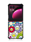 takashi murakami flowers colorful Motorola Moto Razr Plus 2023 , Moto Razr+ 2023 Case OV10222