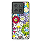 takashi murakami flowers colorful Motorola Moto Edge 2025 Case OV10222