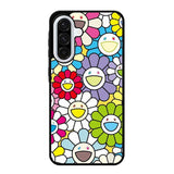 takashi murakami flowers colorful Samsung Galaxy A56 5G Case RC10222