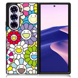 takashi murakami flowers colorful Samsung Galaxy Z Fold 7 Case OV10222