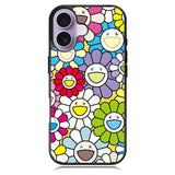 takashi murakami flowers colorful iPhone 17 Case OV10222