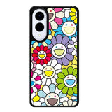 takashi murakami flowers colorful Samsung Galaxy S25 Edge 5G Case OV10222