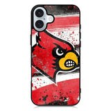louisville cardinals team iPhone 16 Plus Case QC10259